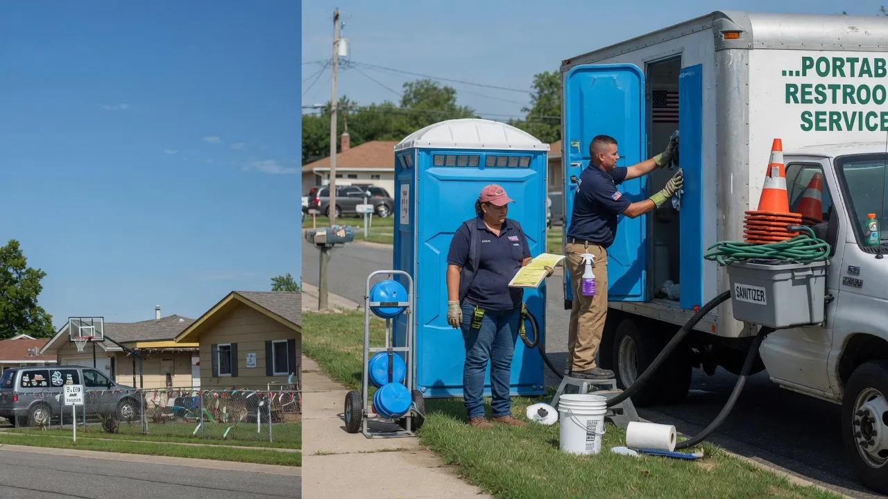 Portable Toilet Rental in Granville, WV near me